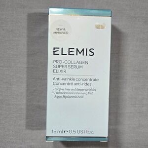 New Elemis Pro-Collagen Super Serum Elixir Anti-Wrinkle Concentrate 15ml 0.5oz